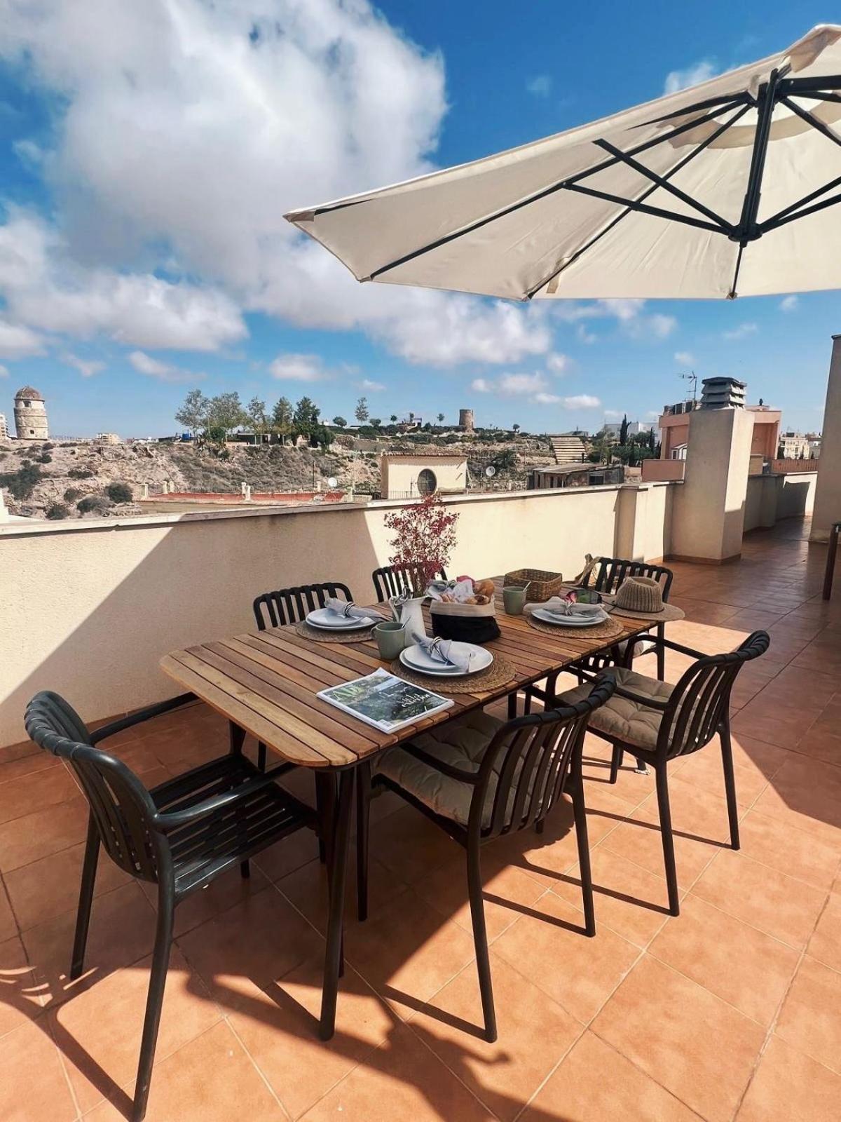 カルタヘナCasa Jara- With A Private Terrace 360 Views In Old Town - Free Parkingアパートメント エクステリア 写真